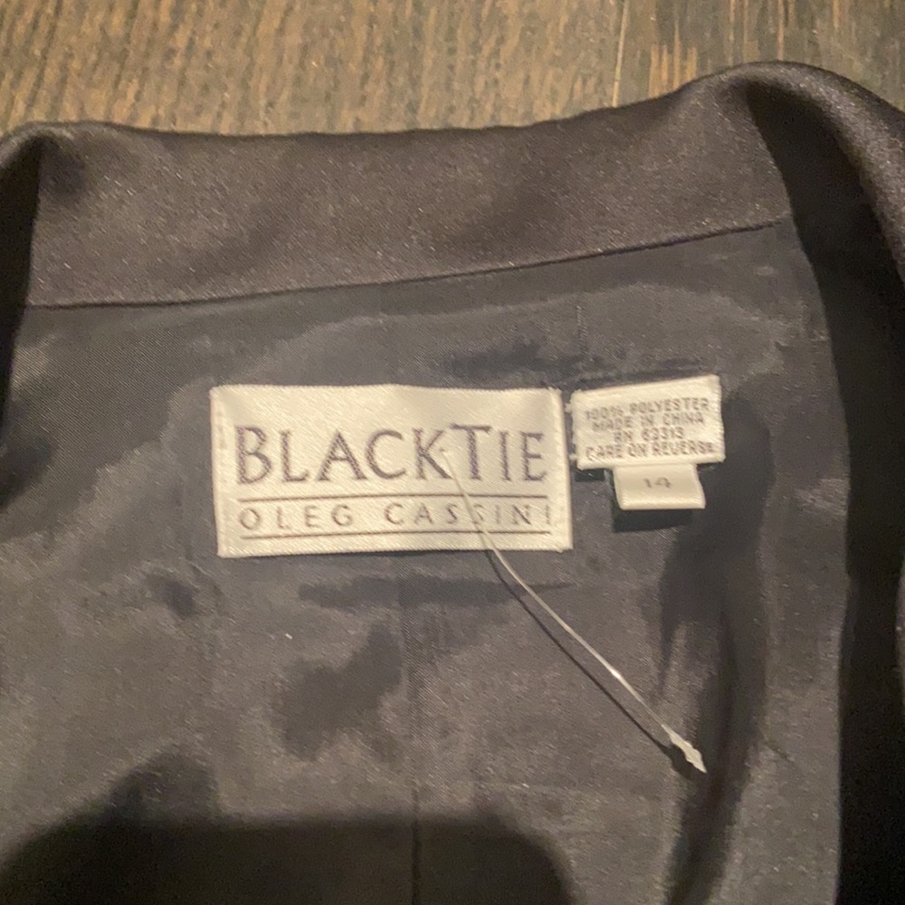 Black Wrap Jacket - image 2